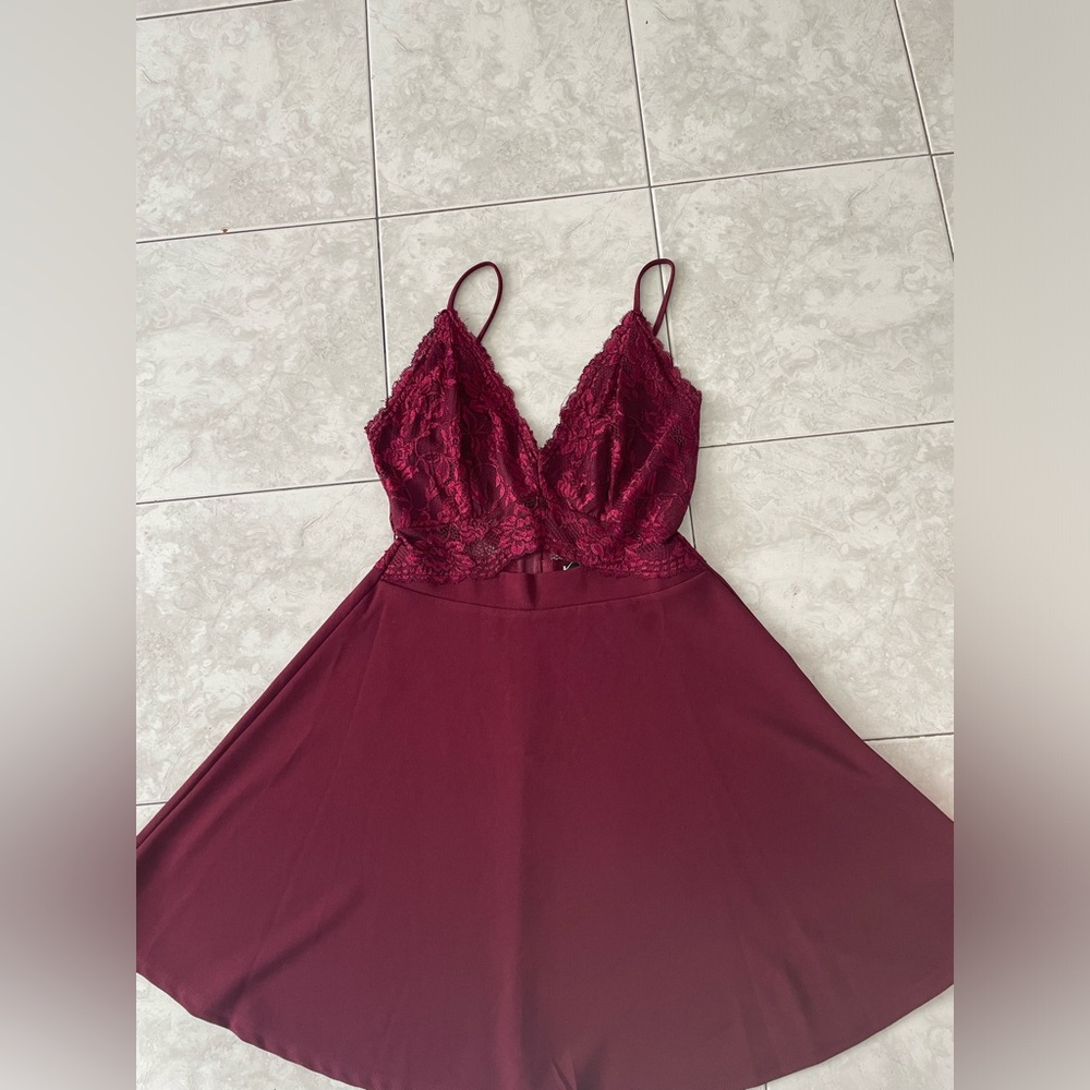 Size small purple/burgundy Windsor dress